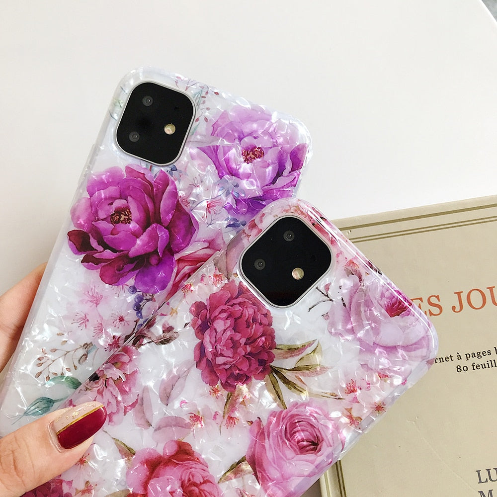 Flower Phone Case For iPhone