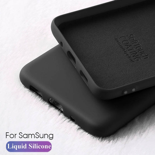 Original Liquid Silicone Bumper Case Cover For Samsung