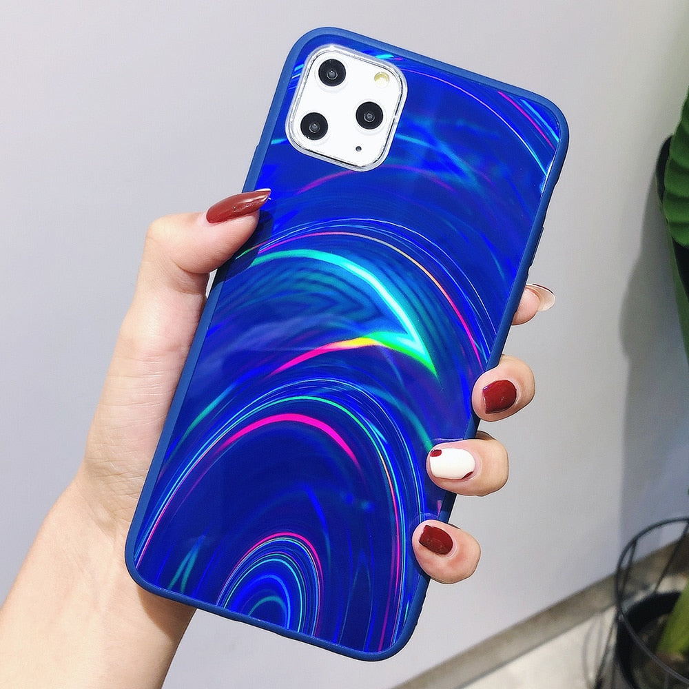 Holographic Prism Laser Case for iPhone