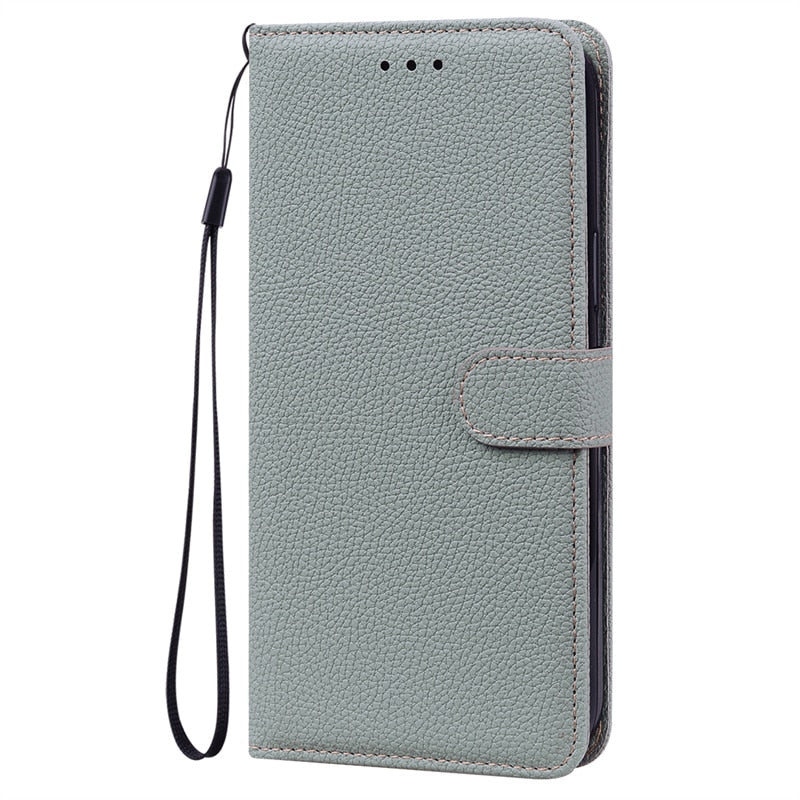 Leather Flip Stand Phone Case For Samsung Galaxy - Wallet Cover